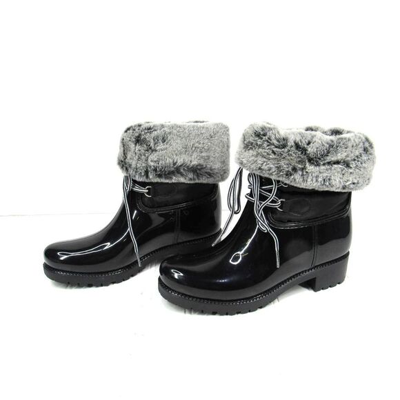 DAV Helena Waterproof Women’s Mid Height Boot Black Sz 7 - Picture 4 of 9